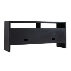 Dunewood Charcoal Sideboard with Shelf