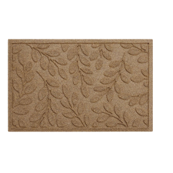 Thirsty Leaves Flax Doormat